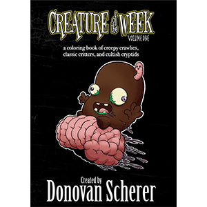 Creature of the Week Coloring Book